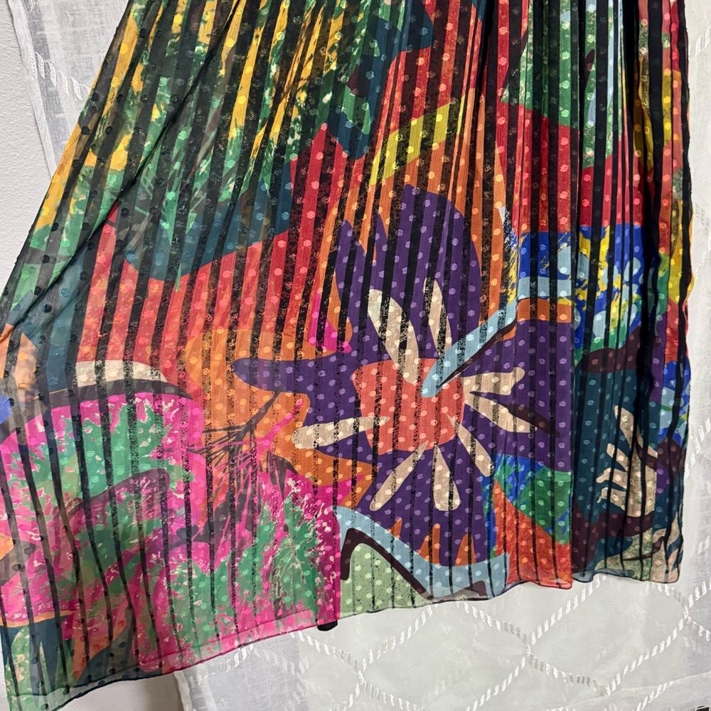 Anthropologie Multicolor Floral Maxi Dress - Picture 5 of 11